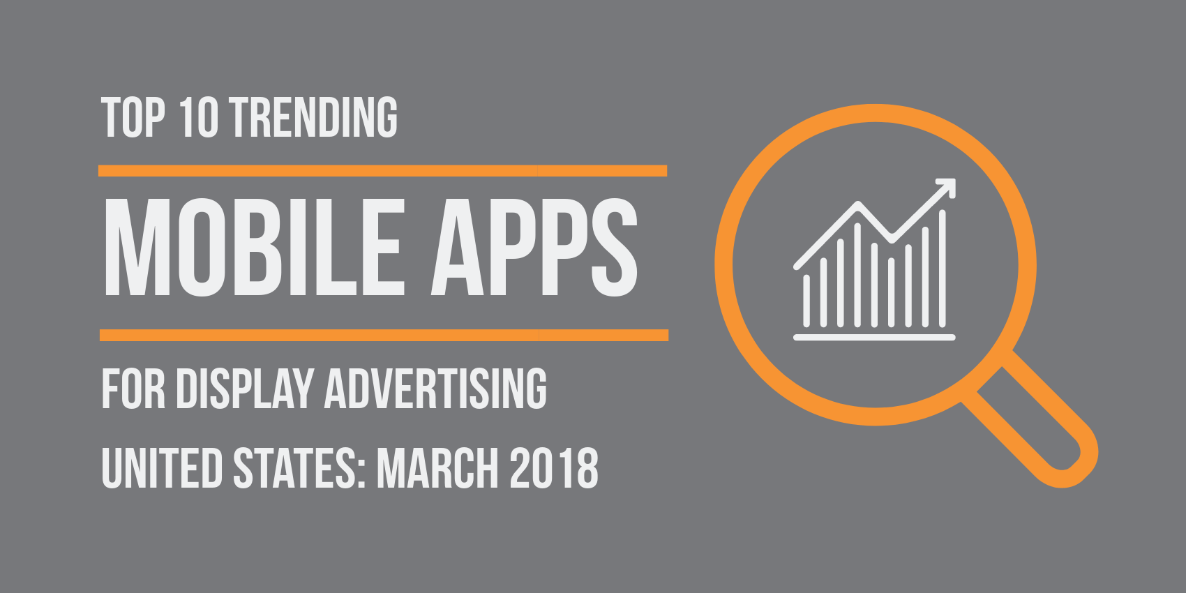 Top 10 trending apps in display advertising March 2018